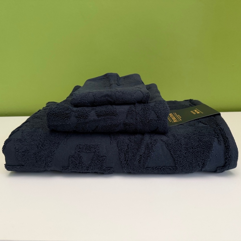 Pendleton 3 Piece Towel Set Navy